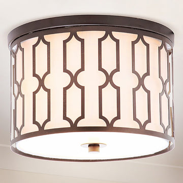 Link Metal LED Flush Mount - JONATHAN Y